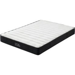 Sortie ???? Habitat Et Jardin Matelas Ressorts Katy - 140 X 190 Cm - Blanc ????