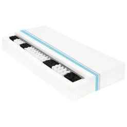 Bon marché ???? VIDAXL 282817 Mattress 100x200 Cm 7 Zone Pocket Spring 20 Cm H3 ????