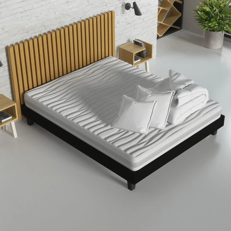 Offres ???? HBEDDING Matelas Mousse 160x200 + Couette + 2 Oreillers - Clean Confort ???? – Image 2