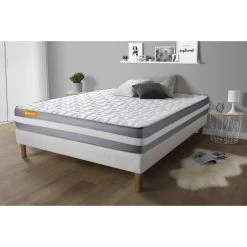 Vente flash ???? SEPTNUITS Matelas Mémoire De Forme 180x200 Memo Plus 3 Zones De Confort ????