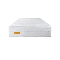 Promo ✔️ SEPTNUITS Matelas 90x190 Memo Bio Mousse à Mémoire De Forme 5 Zones De Confort Maxi épaisseur Déhoussable ✨