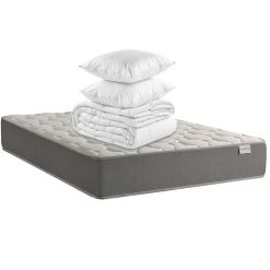 Promo ⌛ HBEDDING Matelas Mémoire De Forme Wellness 160x200 - Mousse HR + Couette + 2 Oreillers ????