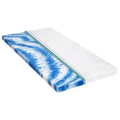 Budget ???? VIDAXL Sur-matelas 100 X 200 Cm Mousse De Gel 7 Cm ????